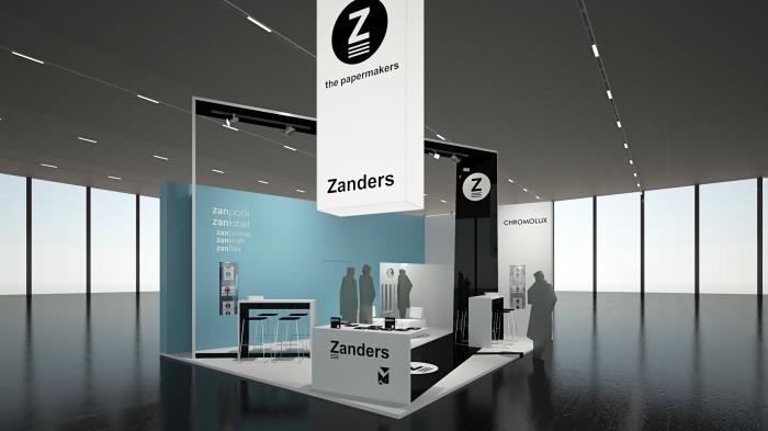 Zanders presents high-quality board grades and the new oil and grease resistant, flexible packaging paper Zanbarrier OGR at the FachPack trade fair